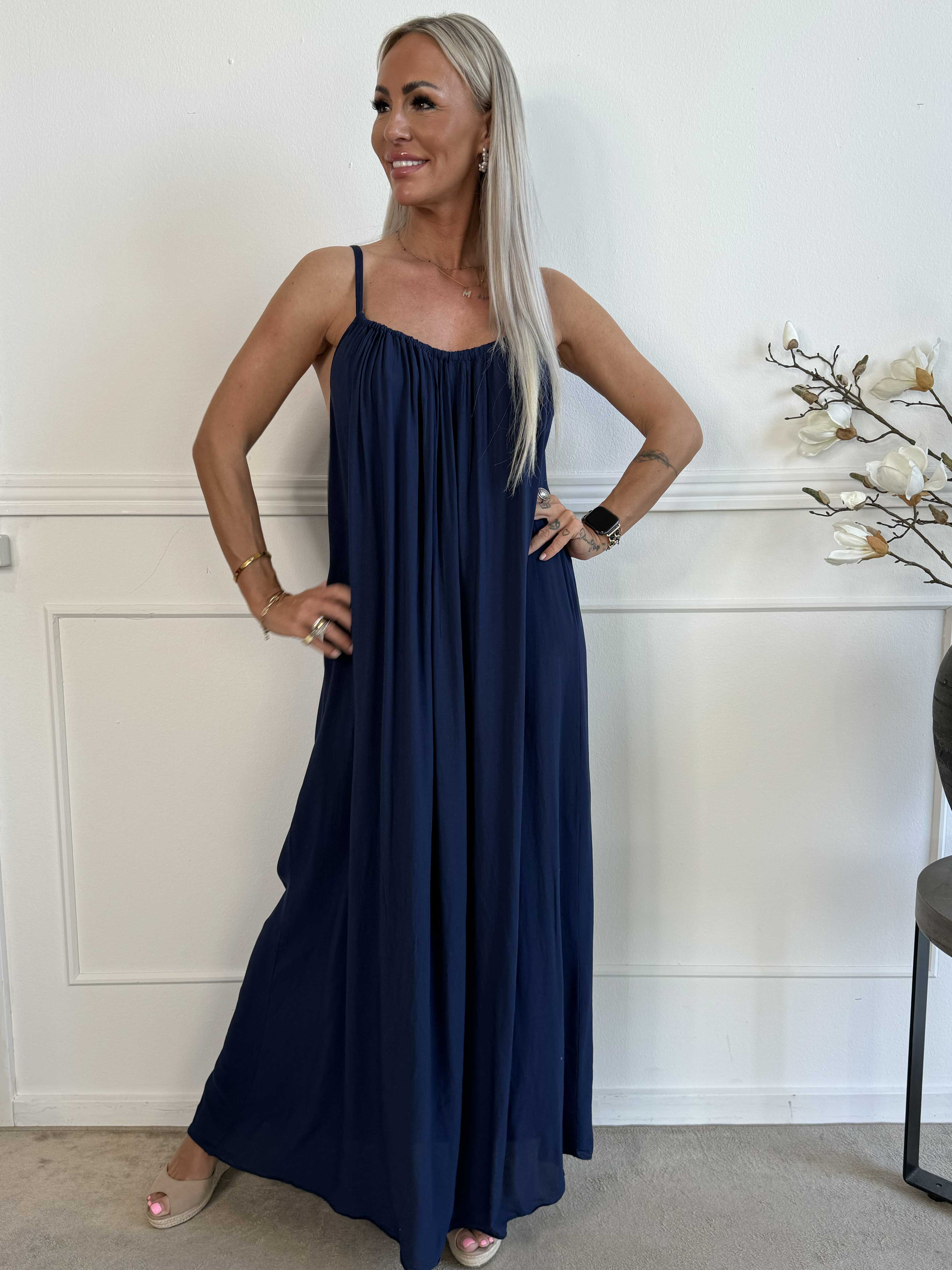 Sunshines Long - Lätt sommarklänning i viskos